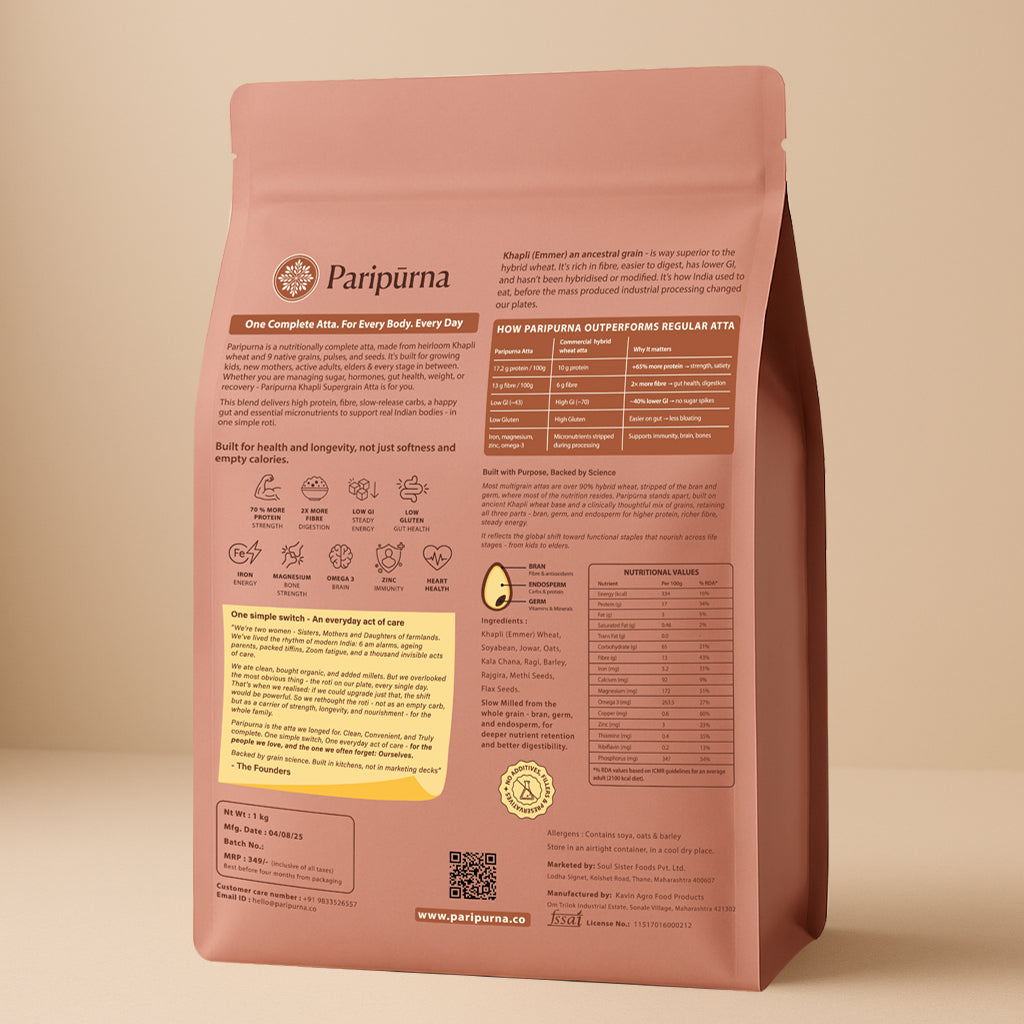 Khapli Supergrain atta